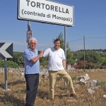 Cino Tortorella insieme al dott. Lucio Catamo, estate 2008 nei pressi di Bari.